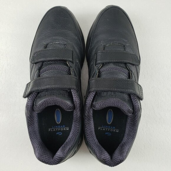 Brooks Addiction Walker V Strap 2 Shoe Mens 12 Black Hook Loop Casual Sneaker - Picture 10 of 13